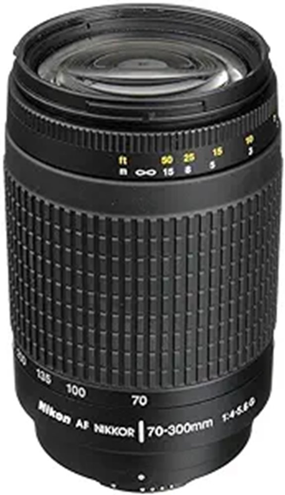 Nikon 70-300 mm f/4-5.6G Zoom Lens with Auto Focus for Nikon DSLR Cameras