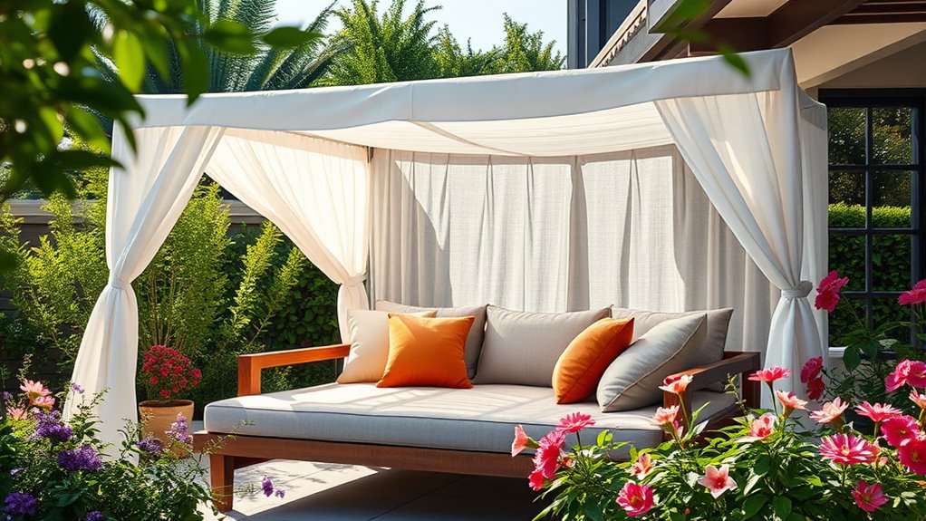 outdoor daybed selection criteria
