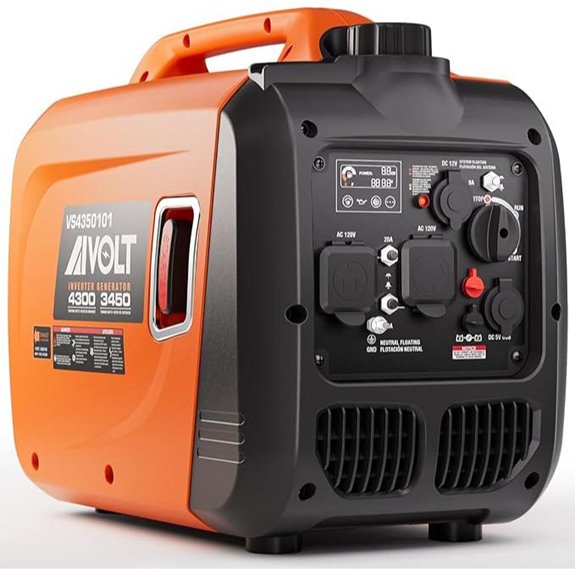 portable 4300w quiet generator