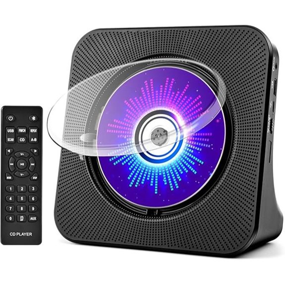 ROADOM Portable CD Player with Bluetooth & Radio