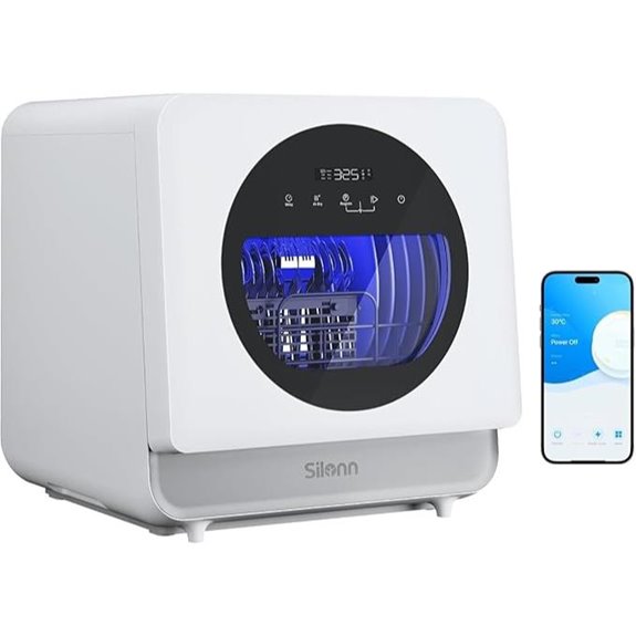 Silonn Portable Countertop Dishwasher with App Control