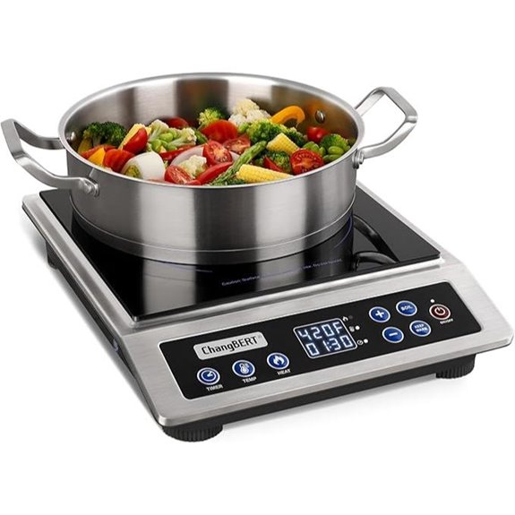 ChangBERT Portable Induction Cooktop with Max Power