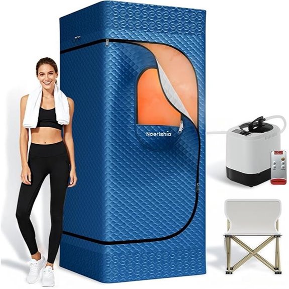 Portable Sauna with Remote 5-Layer Waterproof Design