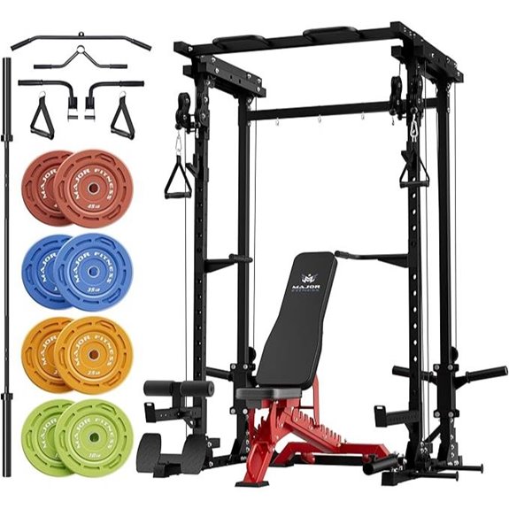 Major Fitness Drone3 Power Rack with Pulley System