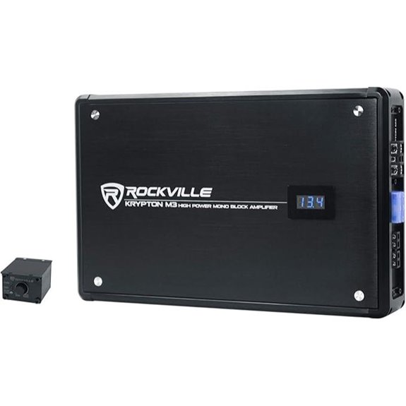 Rockville Krypton M3 4000W Car Mono Amplifier