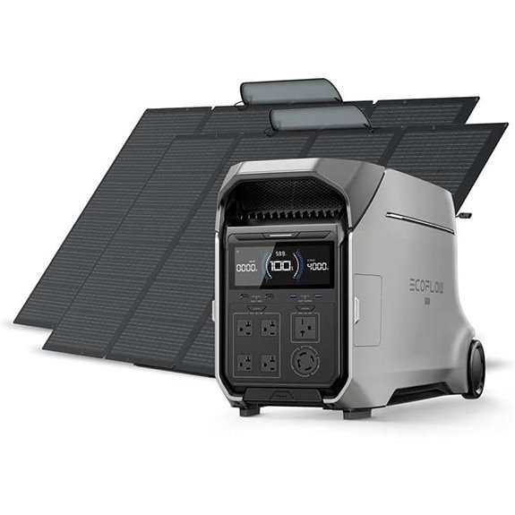 EF ECOFLOW 4096Wh DELTA Pro Solar Generator