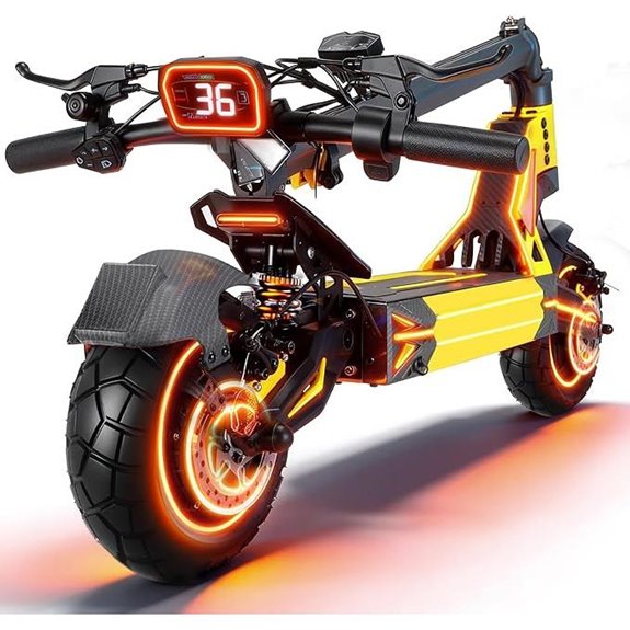 Electric Scooter Adults 1600W Motor 36 MPH 40 Miles