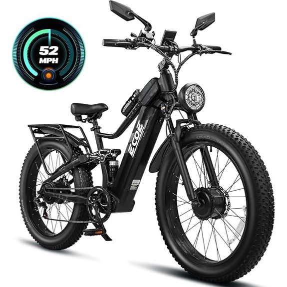 EcoE 6000W Dual Motor Fat Tire Electric Bike