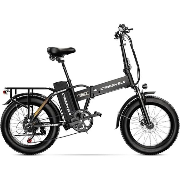 1000W Folding Electric Bike with Removable Battery