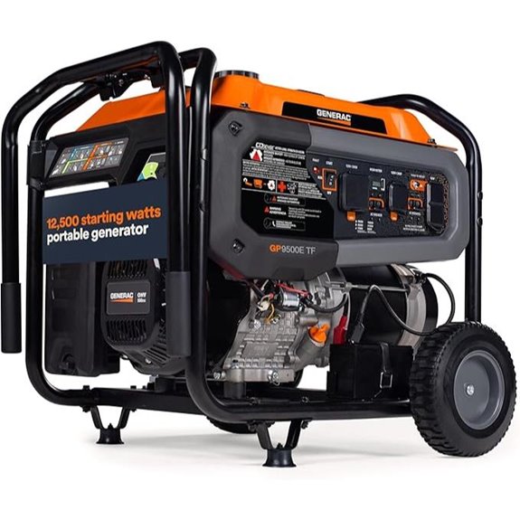 Generac 12,500-Watt Tri-Fuel Portable Generator