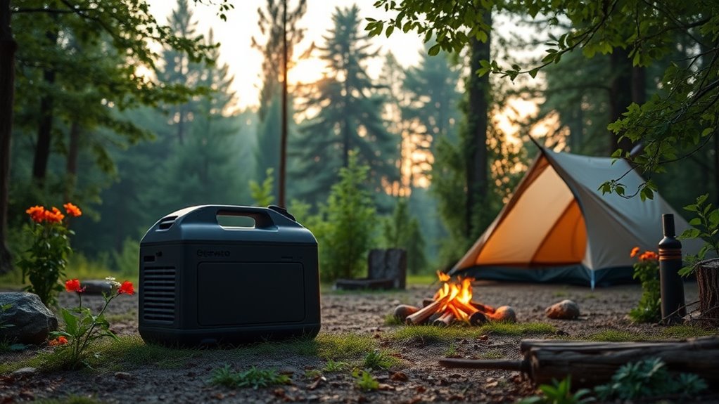 quiet portable camping generator