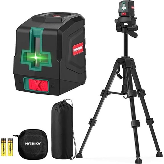 HYCHIKA 360° Laser Level with Tripod