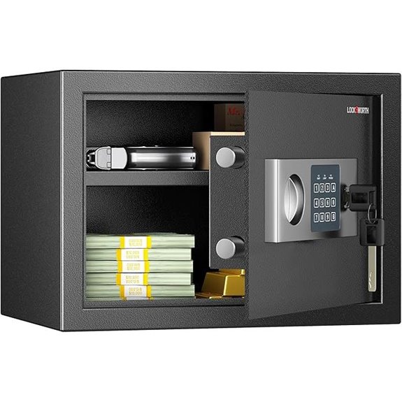 Digital Safe Lock Box for Money Jewelry and Guns