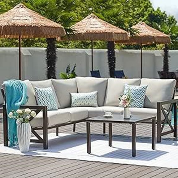 Natural Expressions 6-Piece Outdoor Patio Set