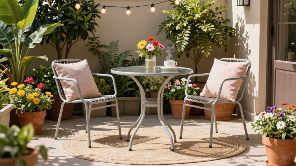small patio furniture sets