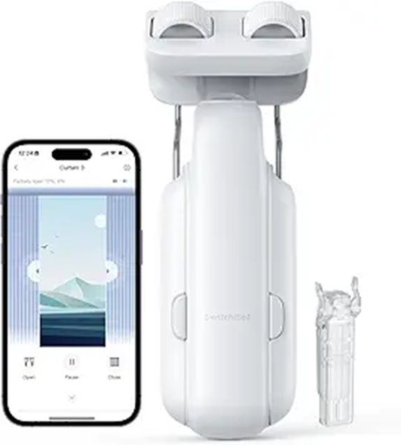 SwitchBot Automatic Curtain Opener with Remote & App