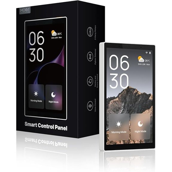 MOES Touchscreen Smart Home Control Panel