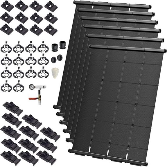 solar pool heater kit