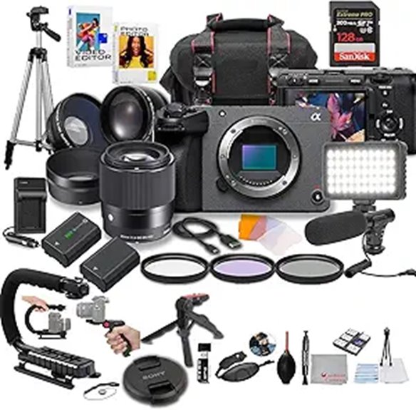 Sony FX30 Cinema Camera Bundle (38pcs)