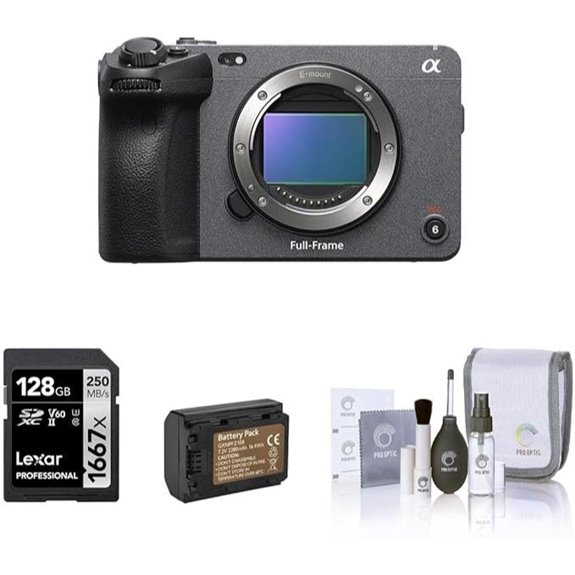 Sony FX3 Full-Frame Cinema Camera Bundle (4 Items)