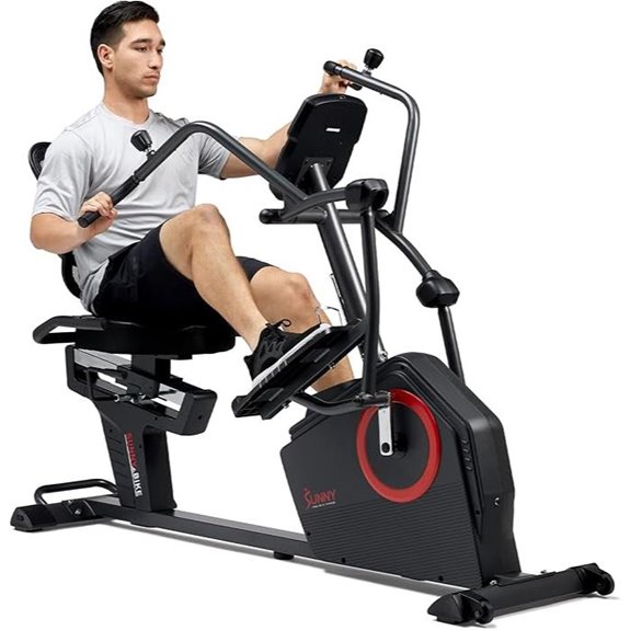 Sunny Health & Fitness Recumbent Cross Trainer & Elliptical