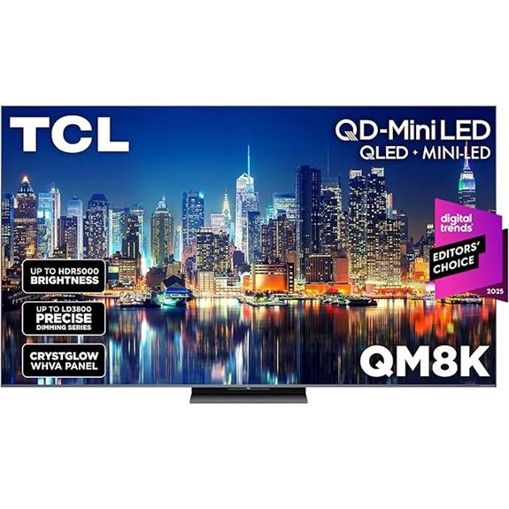 TCL 65 QM8K QLED 4K HDR Smart TV
