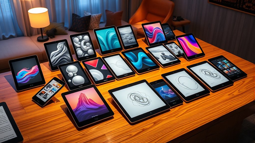 top 14 large screen e readers