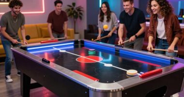 top air hockey table picks