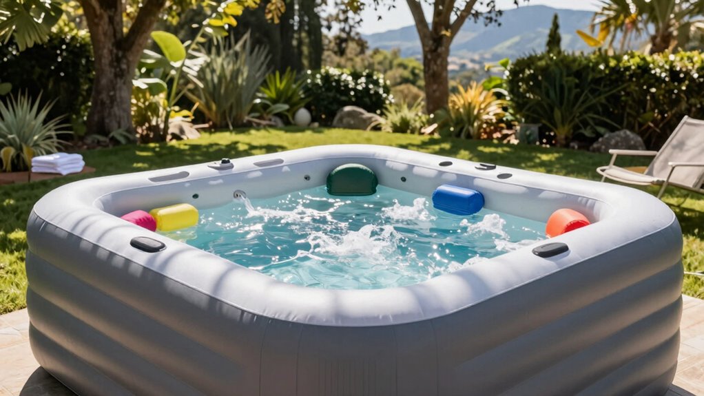 top inflatable hot tubs