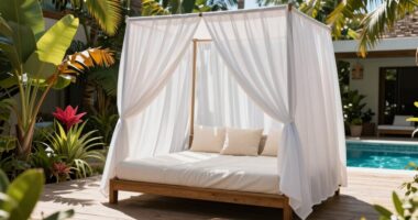 top outdoor canopy daybeds