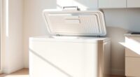 top space saving chest freezers