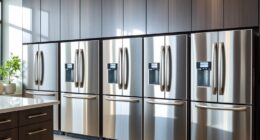 top space saving fridges