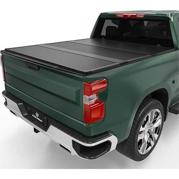 YITAMOTOR FRP Tri-fold Truck Bed Cover for Chevy