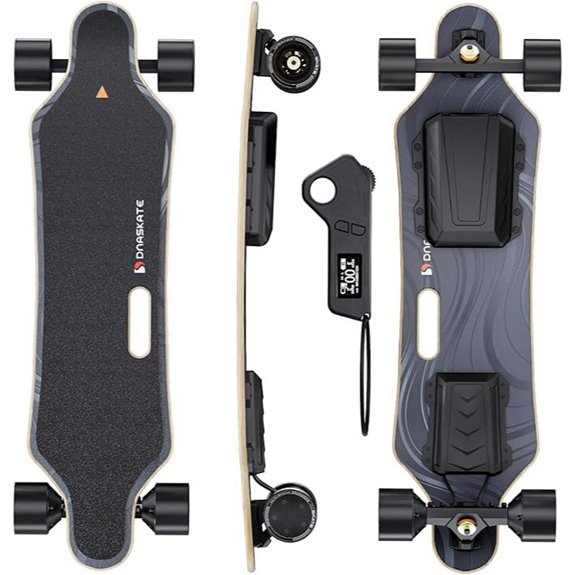 V20 Electric Skateboard with Remote and 28 MPH
