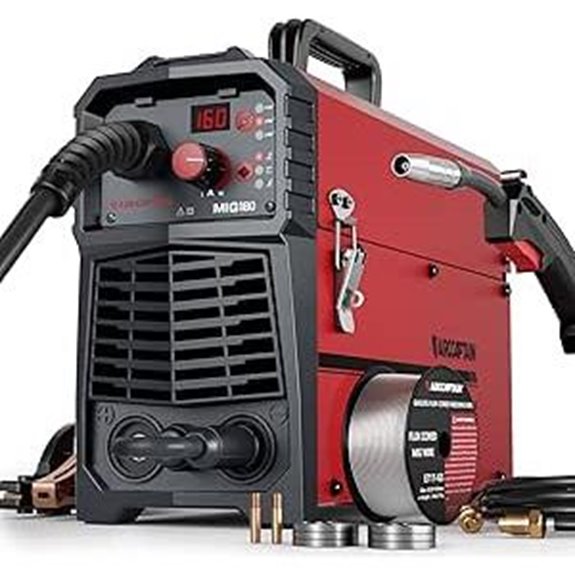 ARCCAPTAIN 160A MIG Welder 4-in-1 Inverter Machine