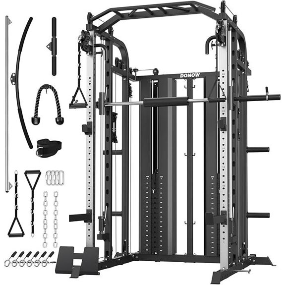 DONOW All-in-One Smith Machine & Power Cage