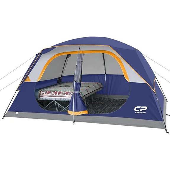 CAMPROS 6/8 Person Waterproof Family Camping Tent