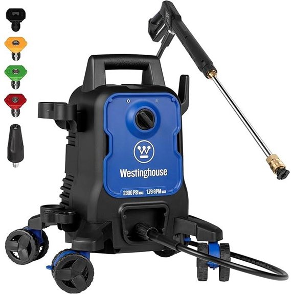 Westinghouse Electric Pressure Washer with 5-Nozzle Set