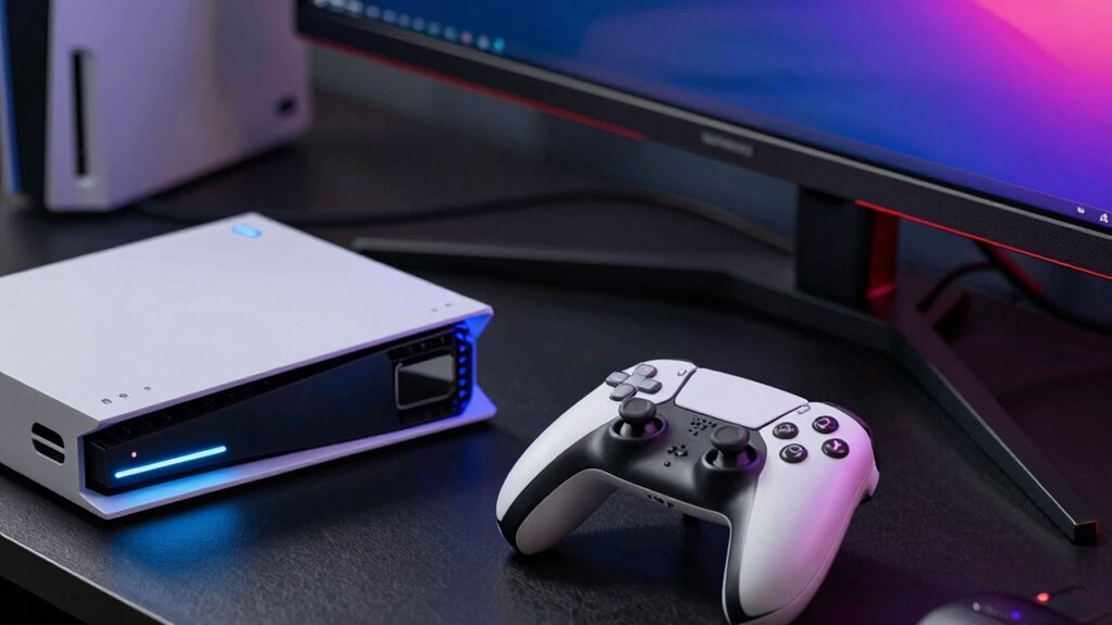 console specific gaming monitor features