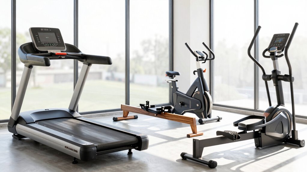 different exercise machine designs