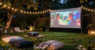 outdoor movie night essentials