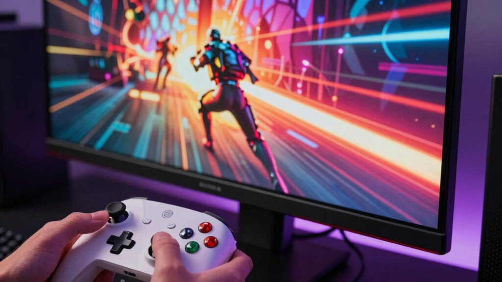 response time affects motion clarity