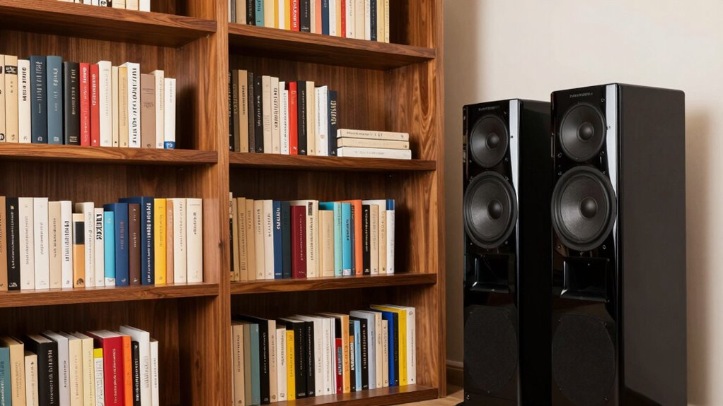 speaker choice depends on space
