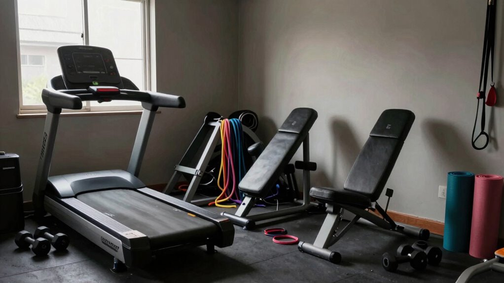 streamlined versatile home gym