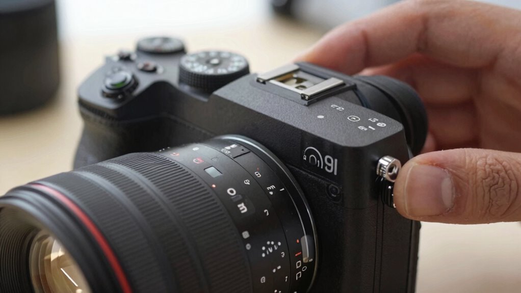 test autofocus before recording