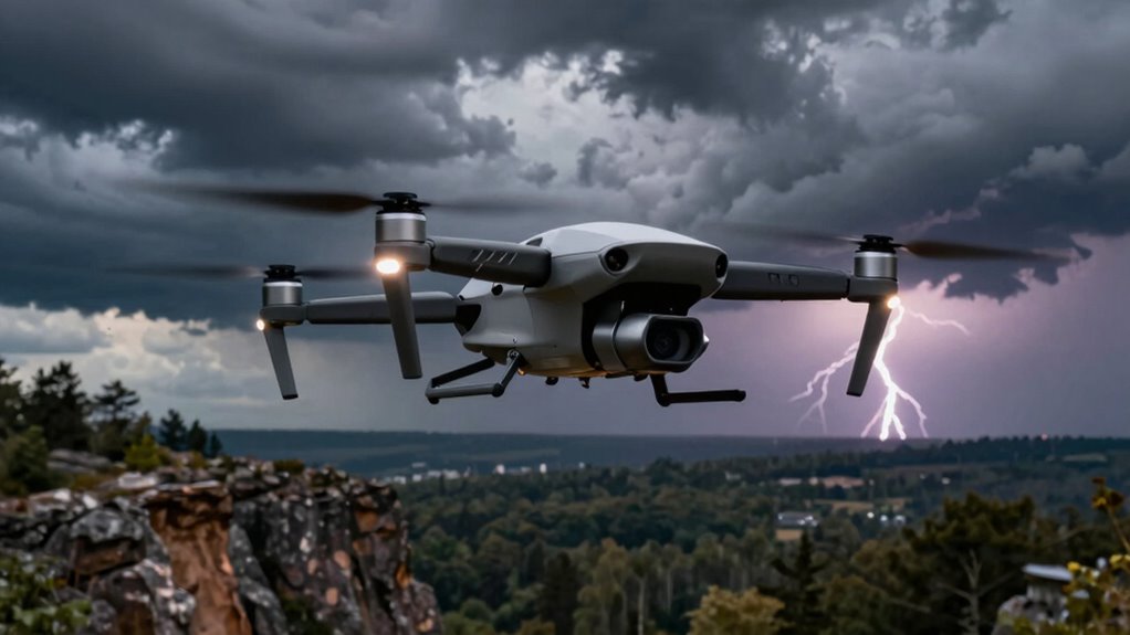 weather aware drone safety