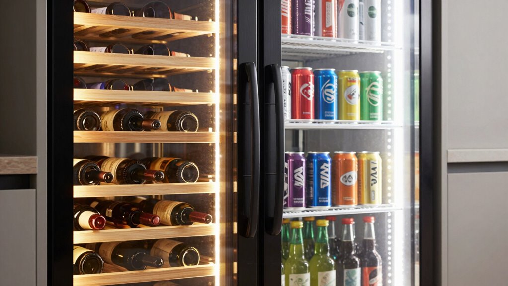 wine storage temperature control