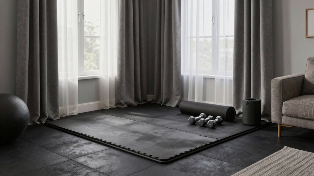 affordable small gym soundproofing