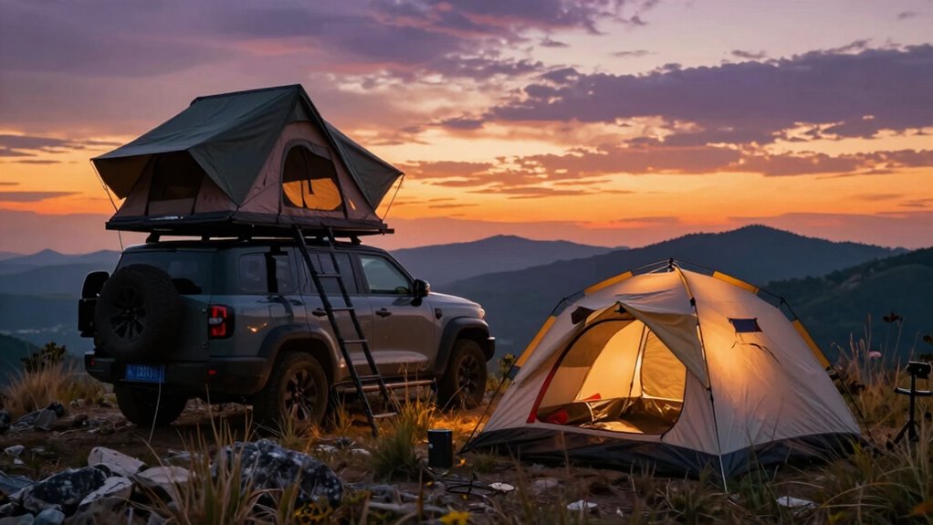 choosing tents for camping