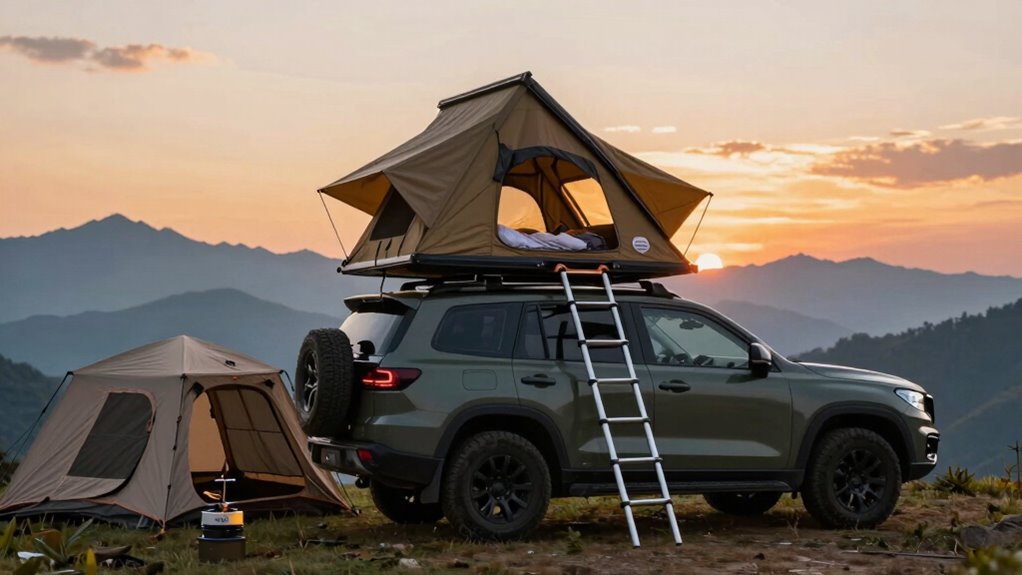 easy comfortable elevated camping